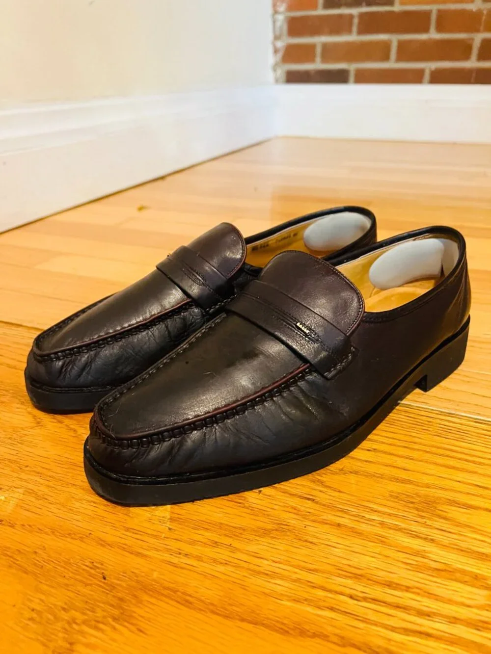 Vintrage Bally Switzerland Slip On Tassel Loafers Drivers Shoes Size 9.5 EEE